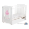 Ledikant 120x60 cm - Glamour Wit Glamour