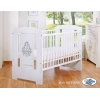 Ledikant 120x60 cm - Glamour Wit Grijs Glamour