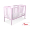 Ledikant 120x60 cm - Kroontjes -   Roze