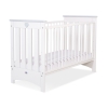 Ledikant 120x60 cm - Lorenzo III Wit Grijs