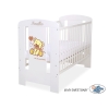 Ledikant 120x60 cm - Tedy Bear with bow Ivoor Wit Bear With Bow