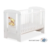Ledikant 120x60 cm - Tedy Bear with bow Ivoor Wit Bear With Bow