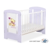 Ledikant 120x60 cm - Tedy Bear with bow Purper Bear With Bow