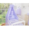 Ledikant bedset hemel en zijkant kussen -  Lila Little Prince Princess