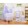 Ledikant bedset hemel en zijkant kussen -  Lila Little Prince Princess