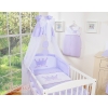 Ledikant bedset hemel en zijkant kussen -  Lila Little Prince Princess