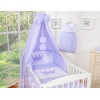 Ledikant bedset hemel en zijkant kussen -  Lila Little Prince Princess