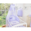 Ledikant bedset hemel en zijkant kussen -  Lila Little Prince Princess