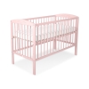 Ledikant Harten 120x60cm Poederroze