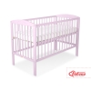 Ledikant Harten 120x60cm Roze