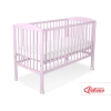 Ledikant Harten 120x60cm Roze