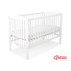 Ledikant Harten 120x60cm Wit