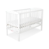 Ledikant Harten 120x60cm Wit