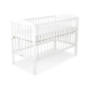 Ledikant Harten 120x60cm Wit