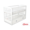 Ledikant Harten met Lade 120x60cm MAXI