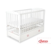 Ledikant met Lade 120x60 cm - Harten MAXI