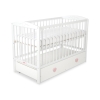 Ledikant met Lade 120x60 cm - Harten MAXI