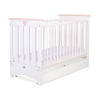 Ledikant met Lade 120x60 cm - Lorenzo STANDARD Wit