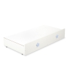 Ledikant met Lade 120x60 cm - Sterren MAXI Wit Sterren