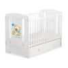 Ledikant met Lade 120x60 cm - Tedy Bear with bow MAXI Bear With Bow