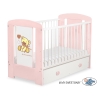 Ledikant met Lade 120x60 cm - Tedy Bear with bow MAXI Bear With Bow