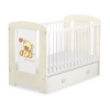Ledikant met Lade 120x60 cm - Tedy Bear with bow MAXI Bear With Bow