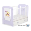 Ledikant met Lade 120x60 cm - Tedy Bear with bow MAXI Bear With Bow
