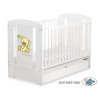 Ledikant met Lade 120x60 cm - Tedy Bear with bow STANDARD Ivoor Bear With Bow