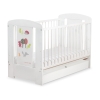 Ledikant met Lade Happy balloons 120x60 cm STANDARD Woud