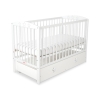 Ledikant met Lade Sterren voor Baby  120x60cm Matras Wielen MAXI Sterren