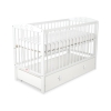 Ledikant met Lade Sterren voor Baby  120x60cm Matras Wielen MAXI Sterren
