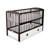 Ledikant met Lade Sterren voor Baby  120x60cm Matras Wielen MAXI Sterren