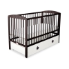 Ledikant met Lade Sterren voor Baby  120x60cm Matras Wielen MAXI Sterren
