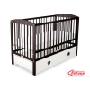 Ledikant met Lade Sterren voor Baby  120x60cm Matras Wielen MAXI Sterren
