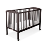 Ledikant Sterren voor Baby  120x60cm Matras Wielen Bruin Sterren