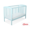 Ledikant Sterren voor Baby  120x60cm Matras Wielen Mint Sterren