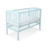 Ledikant Sterren voor Baby  120x60cm Matras Wielen Mint Sterren
