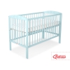 Ledikant Sterren voor Baby  120x60cm Matras Wielen Mint Sterren