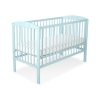 Ledikant Sterren voor Baby  120x60cm Matras Wielen Mint Sterren