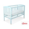 Ledikant Sterren voor Baby  120x60cm Matras Wielen Mint Sterren