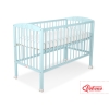 Ledikant Sterren voor Baby  120x60cm Matras Wielen Mint Sterren