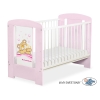 Ledikant Tedy Bear Barnaba 120x60 cm Roze Teddy Bear Branaba