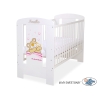 Ledikant Tedy Bear Barnaba 120x60 cm Wit Teddy Bear Branaba
