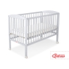 Ledikant voor Baby  120x60cm Matras Wielen Grijs