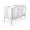Ledikant voor Baby  120x60cm Matras Wielen Grijs