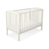 Ledikant voor Baby  120x60cm Matras Wielen Ivoor