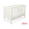 Ledikant voor Baby  120x60cm Matras Wielen Ivoor