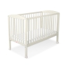 Ledikant voor Baby  120x60cm Matras Wielen Ivoor