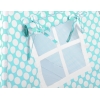 MINI TIPI SET: Tipi-tent + speelmat + GRATIS decoratieve veren Turkoois