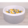 Minky Ballenbak met Ballen 200 st